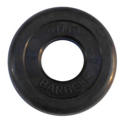 Диск обрезиненный MB Barbell MB-AtletB51-1,25