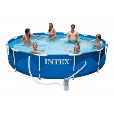 Каркасный детский бассейн Intex Metal Frame 28212