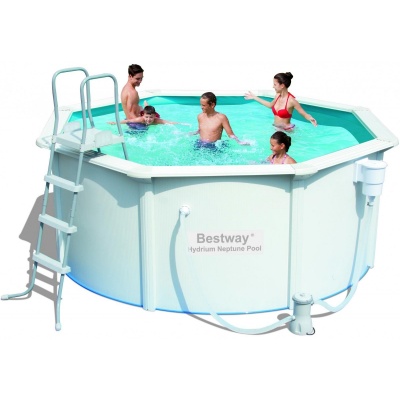 Стальной дачный бассейн Bestway Hydrium Pool Set 56563 BW