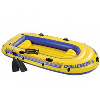 Надувная лодка Intex Challenger 3 Set 68370