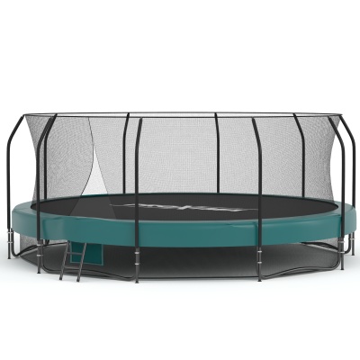 Батут с сеткой и лестницей Proxima Premium 15FT