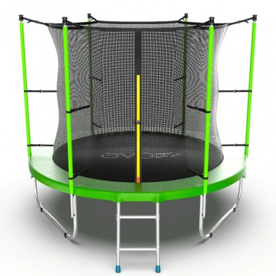Батут с защитной сеткой Evo Jump Internal 8ft Green