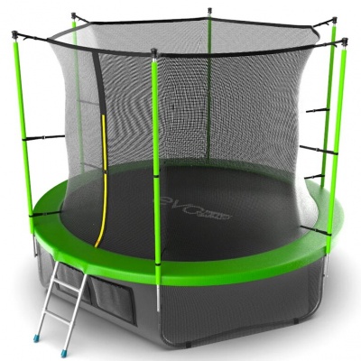 Батут с защитной сеткой Evo Jump Internal 10ft Lower net Green