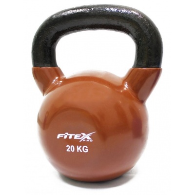 Гиря в виниловой оболочке 20 кг Fitex Pro FTX2201-20