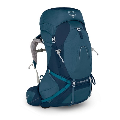 Женский туристический рюкзак Osprey Aura AG 50 WM Women Challenger Blue