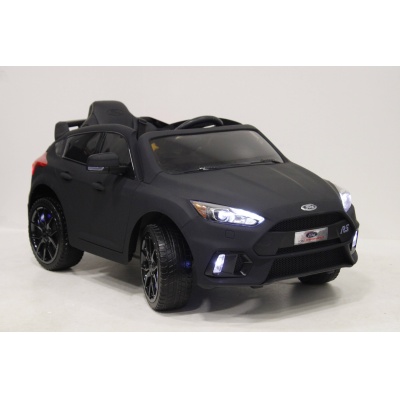 Детский электромобиль Rivertoys Ford Focus RS DK-F777 черный матовый