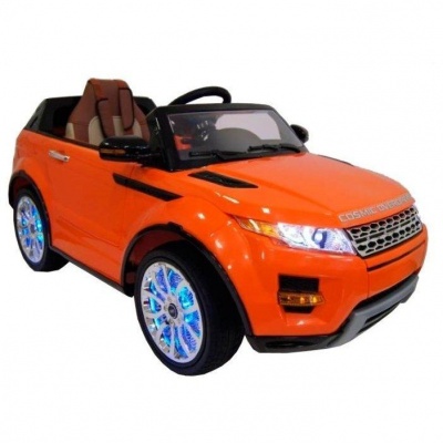 Электромобиль Rivertoys Rang Rover А111АА VIP оранжевый