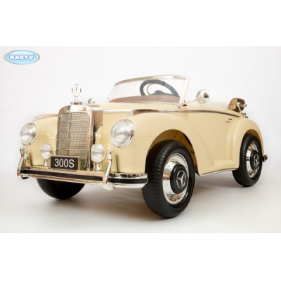 Электромобиль Barty Mercedes-Benz 300S LS-618 бежевый