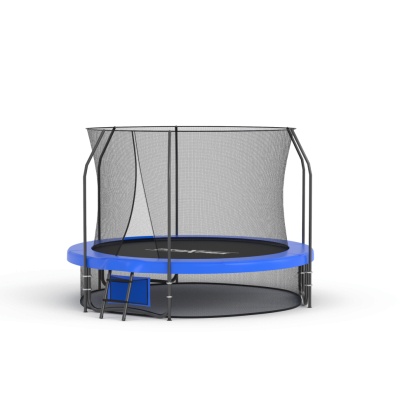 Батут с защитной сеткой и лестницей Proxima Premium 8 FT