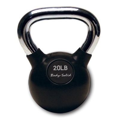 Гиря с хромированной ручкой 9.1 кг Body Solid KBC20
