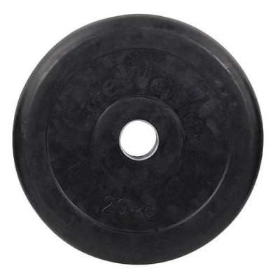 Диск обрезиненный Lite Weights RJ1050 d-51mm 20 кг