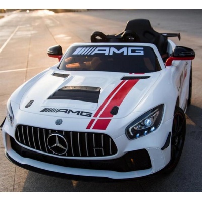 Одноместный электромобиль Rivertoys Mercedes-Benz GT4 A007AA белый