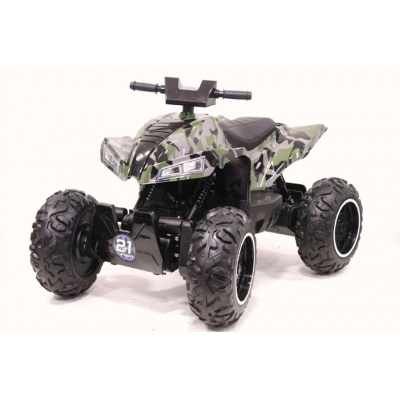 Детский электроквадроцикл Rivertoys T777TT камуфляж