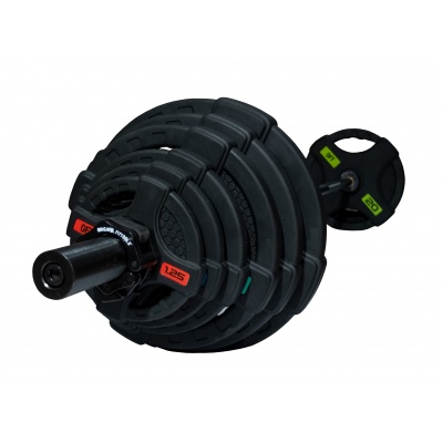 Штанга олимпийская 128 кг Original FitTools FT-2HGSET 128