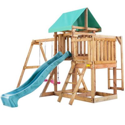 Игровая площадкас балконом, рукоходом и горкой Babygarden BG-PKG-BG09