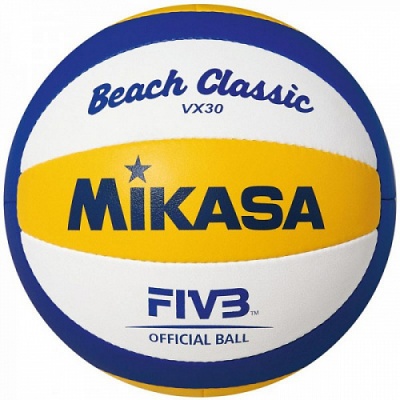 Мяч для пляжного волейбола Mikasa VX30 р.5 сине/желтый