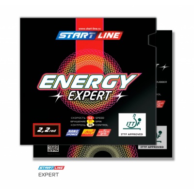 Накладки для ракетки Start Line Energy Expert 2.2 red