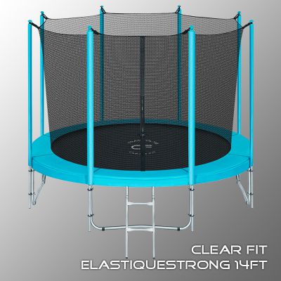 Батут уличный Clear Fit ElastiqueStrong 14ft