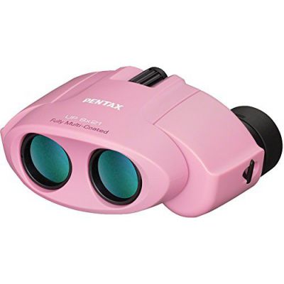 Туристический бинокль Pentax UP 8x21 розовый