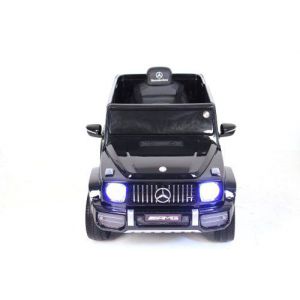 Детский электромобиль Rivertoys Mercedes-Benz G63 (K999KK)-4 WD черный глянец