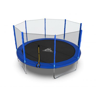 Батут с внешней сеткой DFC Trampoline Fitness 14FT-TR-B