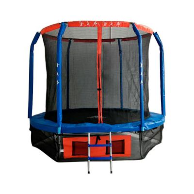 Батут с внутренней сеткой и лестницей DFC Jump Basket 5ft