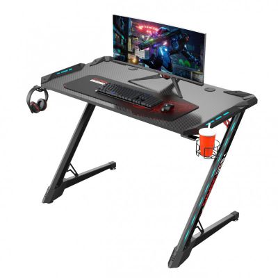 Геймерский стол c RGB подсветкой Eureka Z1-S Pro