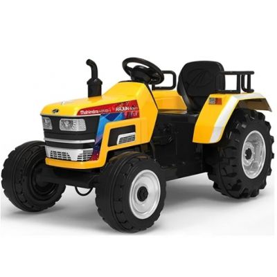 Детский электромобиль Rivertoys О030ОО желтый глянец