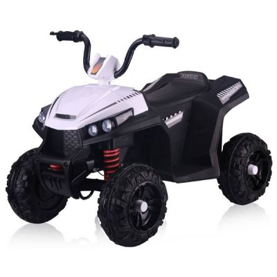 Детский электроквадроцикл Rivertoys T111TT белый