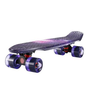 Мини-круизер фиолетовый космос Playshion Flash PL20-FLA-VS