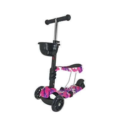 Самокат 3-х колесный SportElite 3 в1  SE100 граффити
