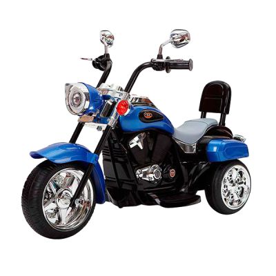 Детский электромотоцикл (2020) Farfello TR1501 синий