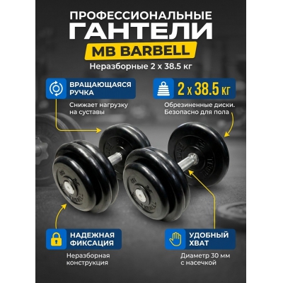 ������� ����������� MB Barbell MB-FdbM-B38.5