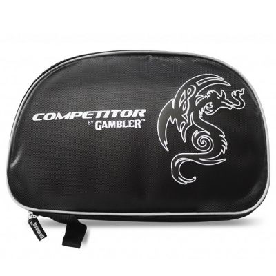 Чехол для ракеток Gambler Double padded dragon cover black