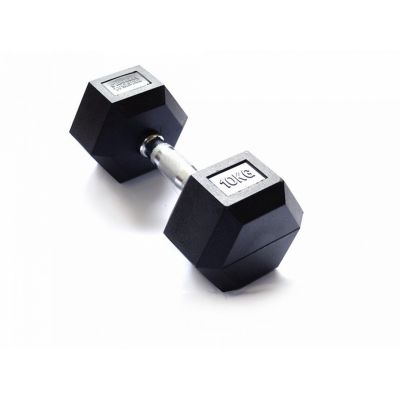 Гантель гексагональная обрезиненная Original FitTools FT-HEX-10T