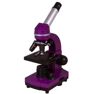 Микроскоп Bresser Junior Biolux SEL 40–1600x фиолетовый