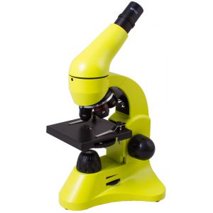 Микроскоп монокулярный Levenhuk Rainbow 50L Lime/Лайм