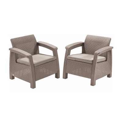 Кресла садовые Keter Corfu II Duo