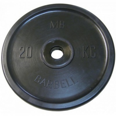Диск обрезиненный евро-классик MB Barbell MB-PltBE-20
