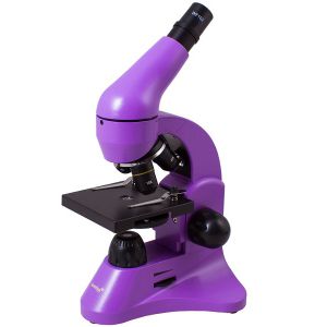 Микроскоп монокулярный Levenhuk Rainbow 50L Amethyst