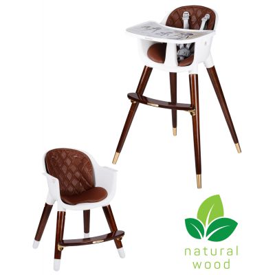 Детский стульчик для кормления Farfello La Rosa Wenge