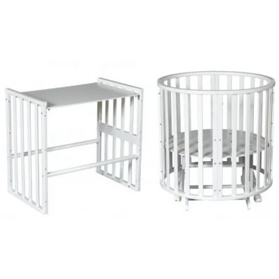Кровать-трансформер Farfello 4Baby 9в1 F1 белая