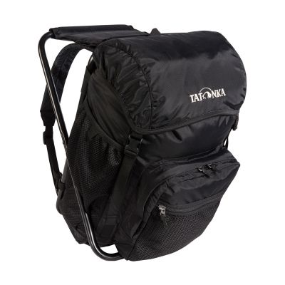 Складной стул-рюкзак для рыбака TATONKA Fishersthul black
