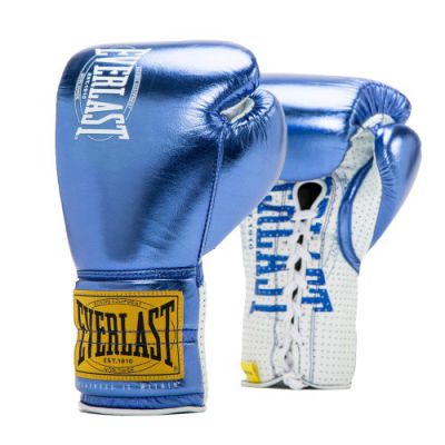 Перчатки боевые Everlast 1910 Classic 10oz синие