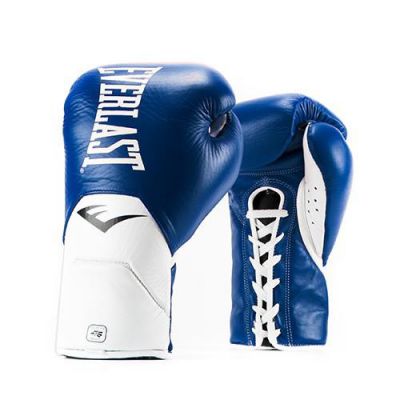 Перчатки боевые Everlast MX Elite Fight 10oz синие