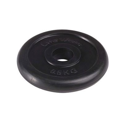 Диск для штанги обрезиненый Lite Weights RJ1030 0.5 кг