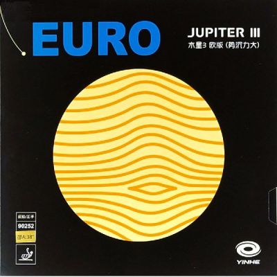 Накладка Yinhe Jupiter III EURO 38⁰ FH Medium-Sticky красная