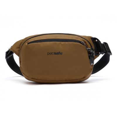 Поясная сумка антивор Pacsafe Vibe 100 коричневая