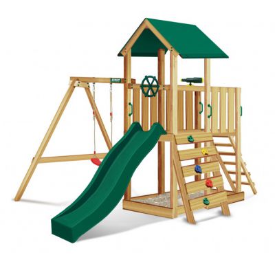 Детский городок Start Line Play KIDS эконом green