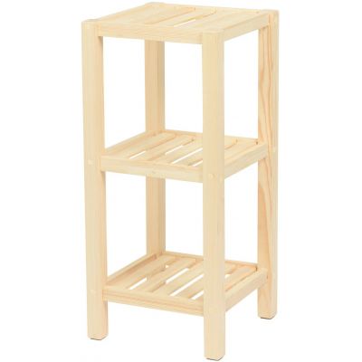 Стеллаж этажерка 3 полки KETT-UP Eco Локи KU406.1 без покрытия